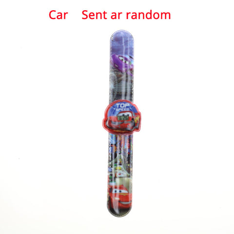 Children's Watches Spiderman Elsa Car 3D Cartoon Kids Wrist Watches Mixed Style Watch Child Clock Digital Watch for Girls Boys