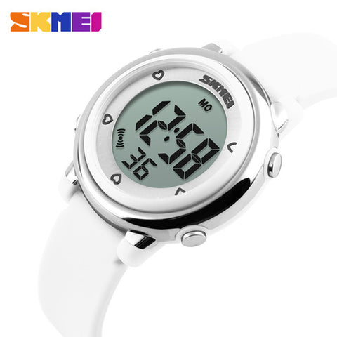 2018 SKMEI Children watch LED Digital Sports Relojes Mujer Boys girls fashion Kids Cartoon Jelly Waterproof Wristwatches