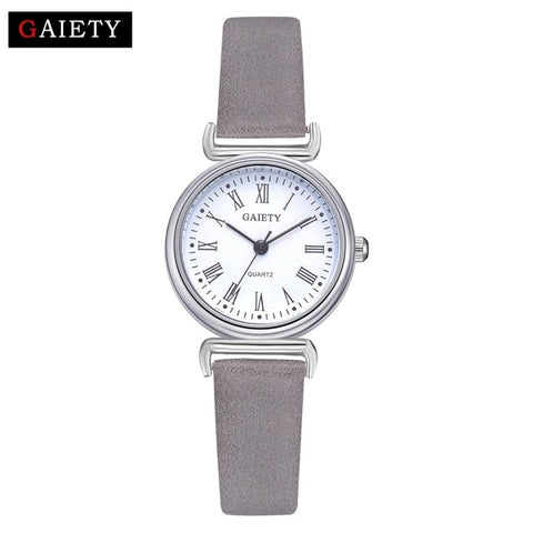 Exquisite Small Women Dress Watches Retro Leather Female Clock Top Brand Women's Fashion Mini Design Bracelet Wristwatches Clock