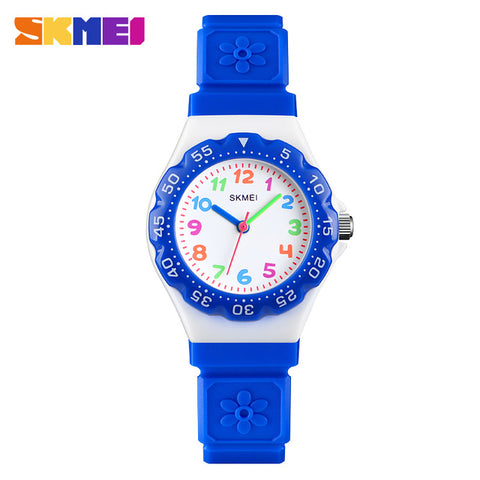 SKMEI NEW Kids Watches Outdoor Sports Wristwtatch Boys Girls Waterproof PU Wristband Quartz Children Watches 1483 reloj