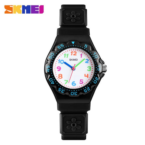 SKMEI NEW Kids Watches Outdoor Sports Wristwtatch Boys Girls Waterproof PU Wristband Quartz Children Watches 1483 reloj