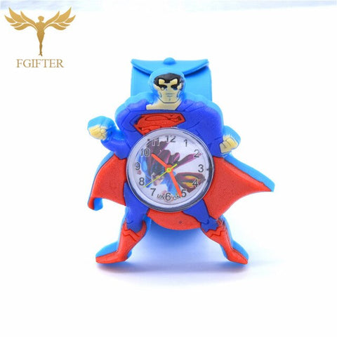 2019 Boy Watch Child's Cartoon Watch Running Yellow Man Case Quartz Wrist Watches for Boys Baby kids Gifts