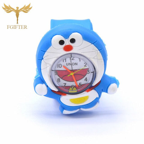 2019 Boy Watch Child's Cartoon Watch Running Yellow Man Case Quartz Wrist Watches for Boys Baby kids Gifts