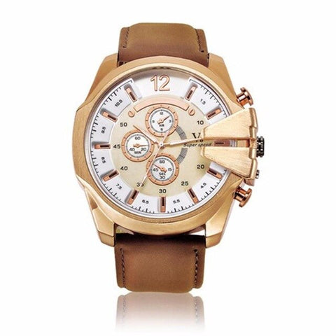 Top Brand Sport Watches Military Leather Wrist Watch Fashion Luxury Men's Watch Clock Men saat relogio masculino reloj hombre 11