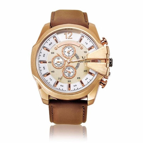 Top Brand Sport Watches Military Leather Wrist Watch Fashion Luxury Men's Watch Clock Men saat relogio masculino reloj hombre 11