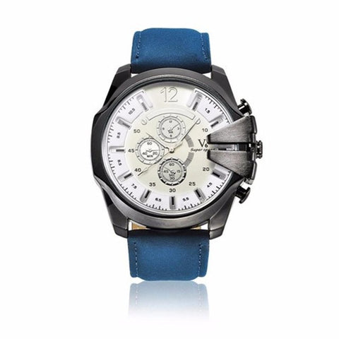 Top Brand Sport Watches Military Leather Wrist Watch Fashion Luxury Men's Watch Clock Men saat relogio masculino reloj hombre 11