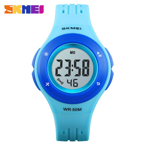 SKMEI Top Brand Children's Watches Fashion casual Digital watch Alarm Outdoor sports waterproof Kids Wristwatch montre enfant