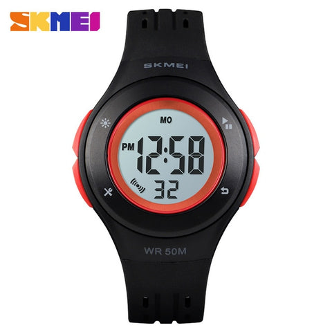 SKMEI Top Brand Children's Watches Fashion casual Digital watch Alarm Outdoor sports waterproof Kids Wristwatch montre enfant