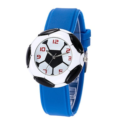 Creative Design Football Soccer Children Watch Kids Watches Silicone Student Boys Girls Wristwatch Clock Gift Montre Enfant 2019