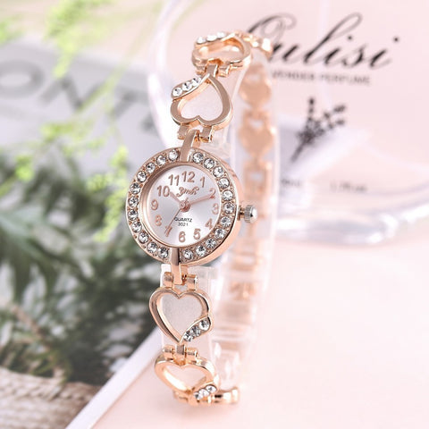 2019 Brand Luxury Bracelet Watch Women Watches Rose Gold Women's Watches Diamond Ladies Watch Clock Relogio Feminino Reloj Mujer