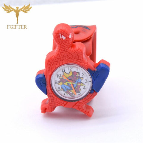 Children's Watches 3D Cartoon Super Hero Wrist Watches kid Baby Watch Clock Quartz Watches for Girls Boys Gifts Relogio Montre