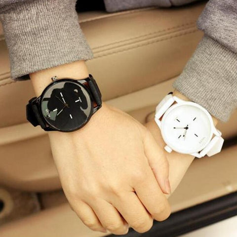 MILER Classic Couple Watch Men Women Watches Pair Fashion Simple Men's Watch Women's Watches Beloved Clock Pair Hours