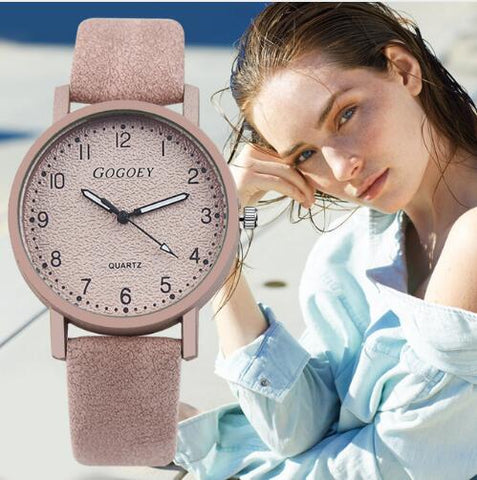 Brand Women's Watches Fashion Leather Wrist Watch Women Watches Ladies Watch Clock Mujer Bayan Kol Saati Montre Feminino Hot