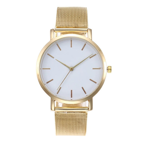 Gogoey Gold Sliver Mesh Stainless Steel Women's Watch Luxury Fashion Clock Ladies Wrist Watch Women Relogio Feminino reloj mujer