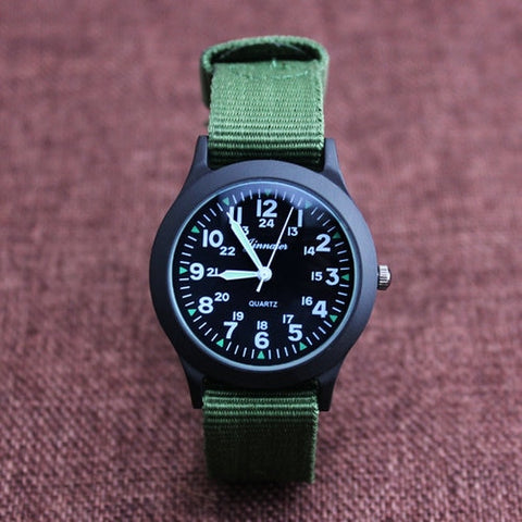 2019 JINNAIER new famous brand men children boys girls fashion cool quartz Saber watches students canvas electronic Wrist watch