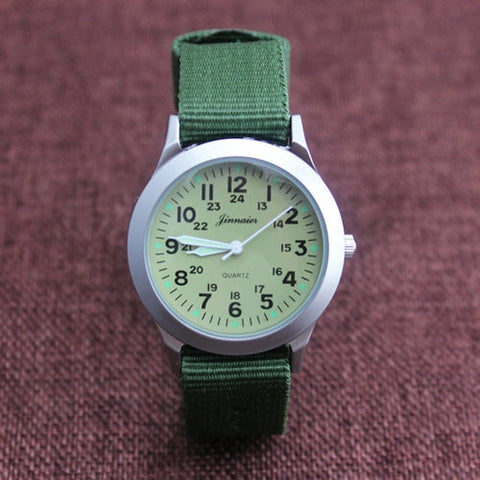 2019 JINNAIER new famous brand men children boys girls fashion cool quartz Saber watches students canvas electronic Wrist watch