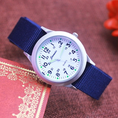 2019 JINNAIER new famous brand men children boys girls fashion cool quartz Saber watches students canvas electronic Wrist watch