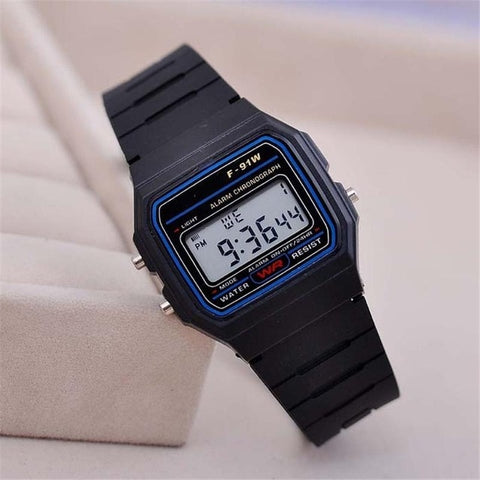 2019 New Fashion gold silver Silicone  Couple Watch digital watch square military men/ women dress sports watches whatch